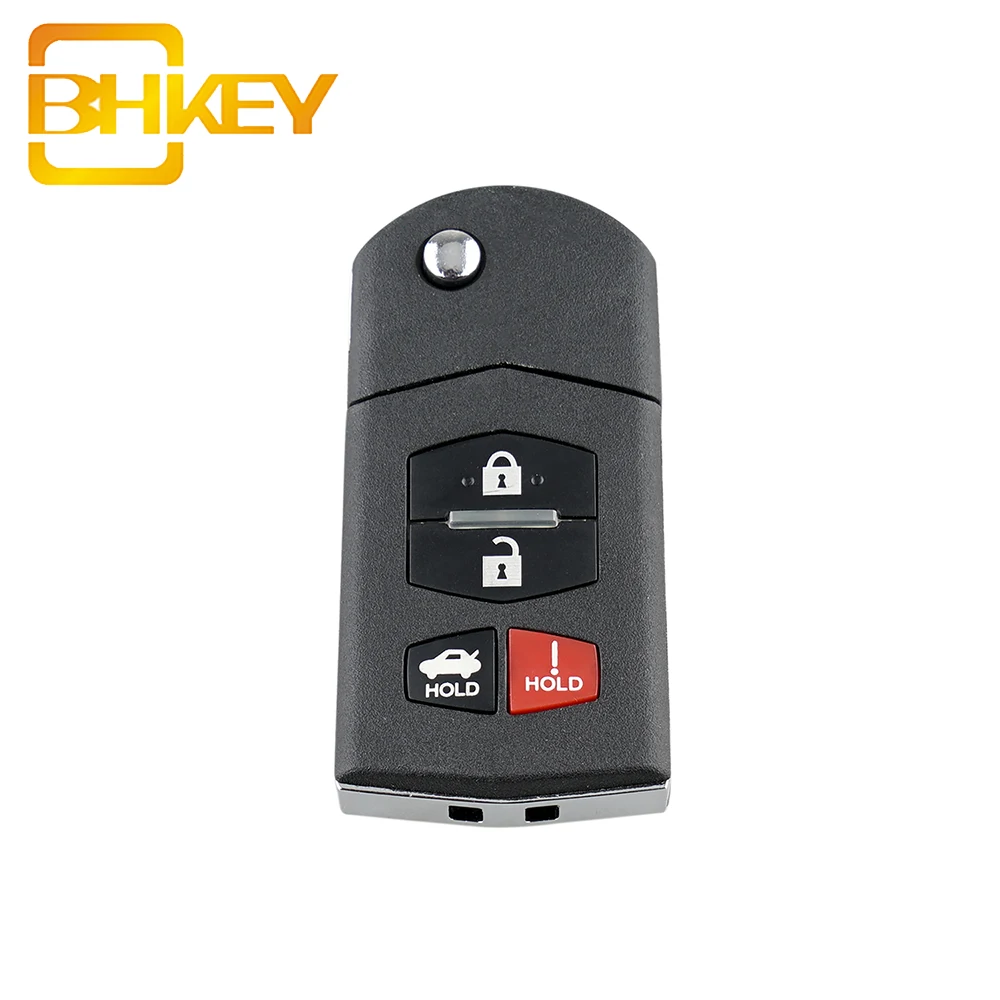 4 Buttons 313.8Mhz KPU41788 4D63 80Bit Chip Smart Entry Car Fob Remote Key For Mazda 6 RX-8 MX-5 Miata