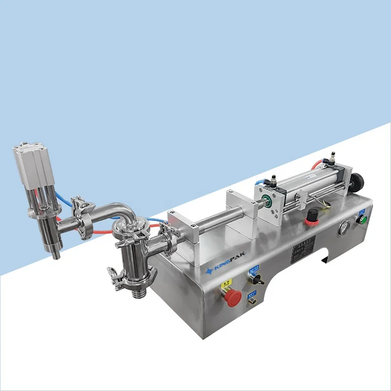 100ml Desk Type Pneumatic Automatic Liquid Filling Machine