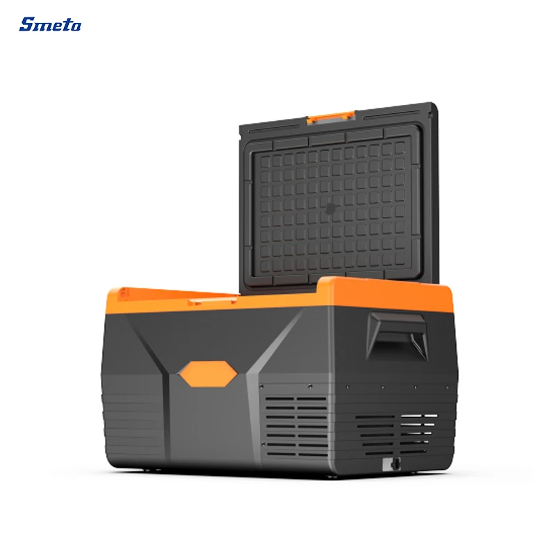Smeta OEM portable DC Compressor Solar 12v 50L Car Fridge Freezer