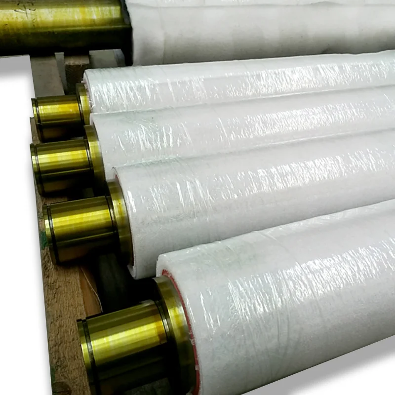 customized industrial rubber coated pinch roller guide roller feed rollers for machines