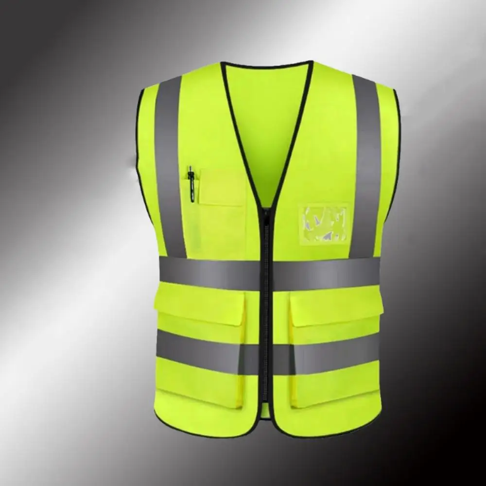 Breathable reflective clothing road suit multi-pocket reflective clothing Multi Choice