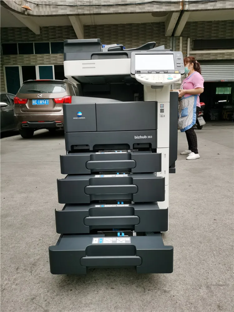  Офисные принадлежности черная фотокопировальная машина для Konica Minolta Bizhub 363