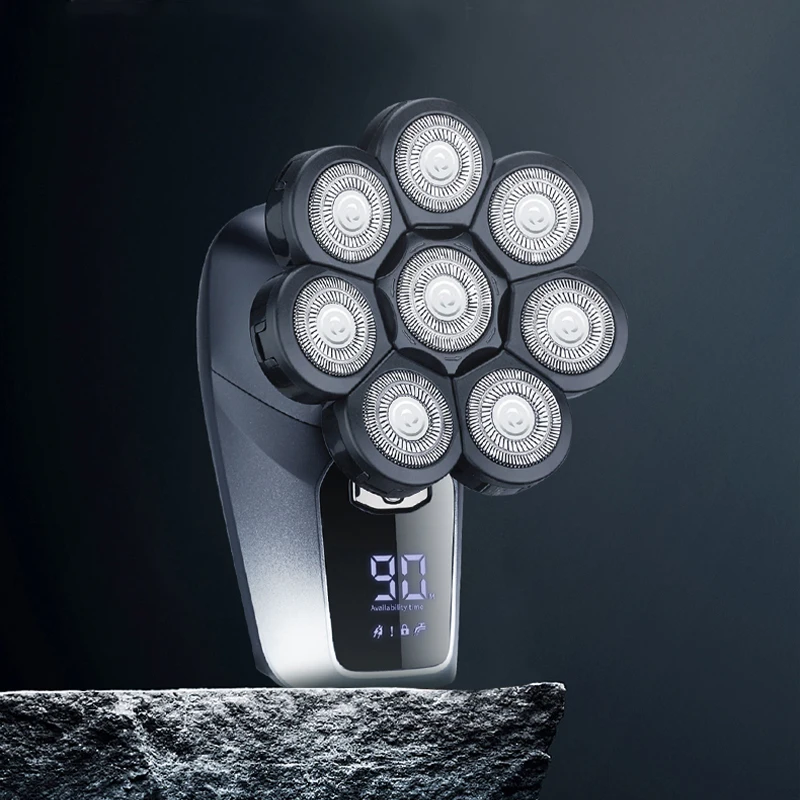 4D LK8350 Faster Charging Waterproof Travel Shaving Machine Corded Cordless Razors Portable Nose Face Electric Head Shaver