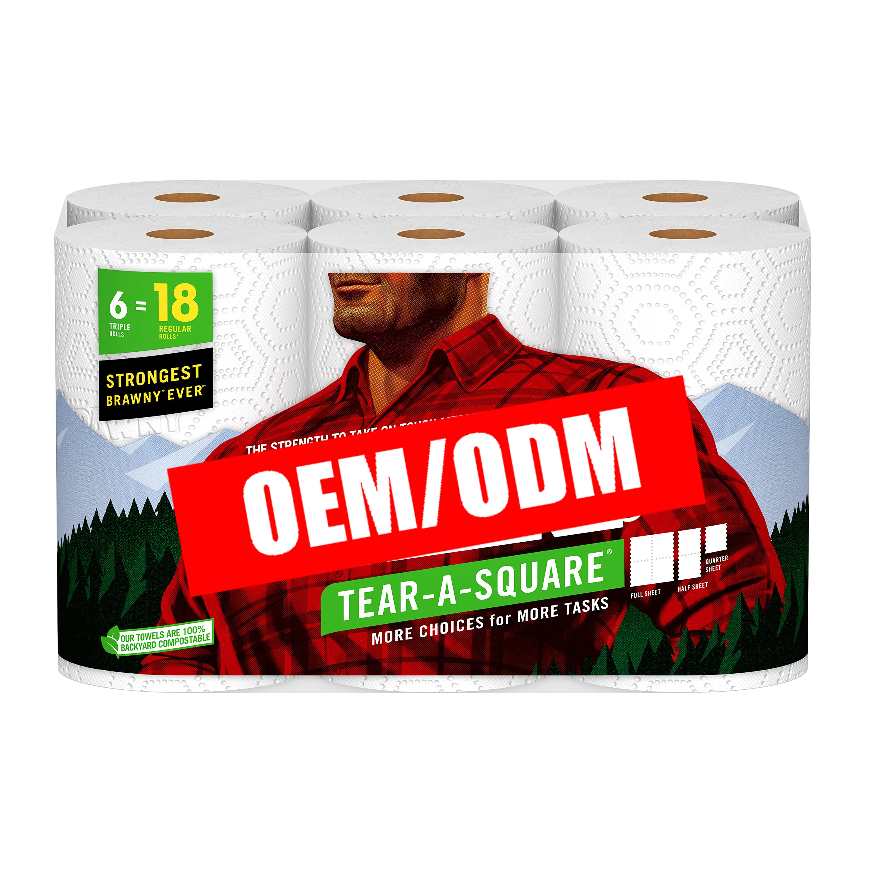 Wide Spout Cooking Oil Absorbent Top Selling Kitchen Paper Towels