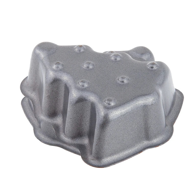 Xinze Custom Christmas Tree Mini Cake Pan Non-Stick Coating Heat Resistant And Beautiful Carbon Steel Cake Pans