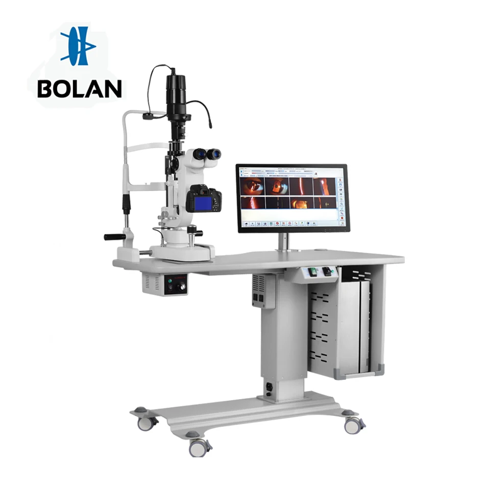 New Arrival  Large  Electric Trolly Motorized Electric  Instrument Table for Slit Lamp BL-17