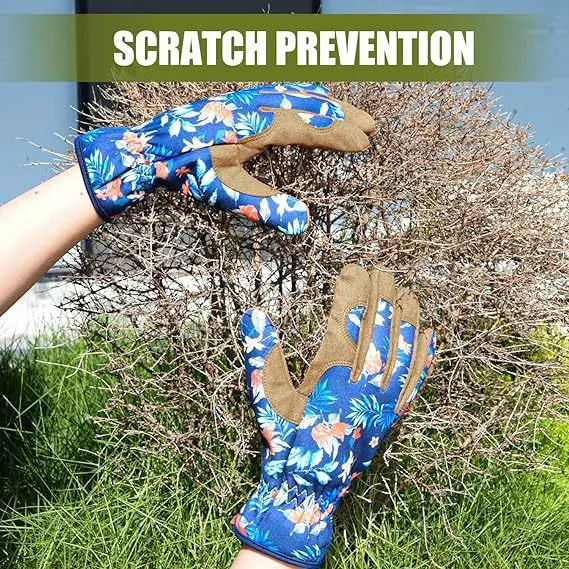 Gardening Gloves for Women Working Gloves for Weeding Digging Planting Raking and Pruning Gardening Weeding Working Gloves