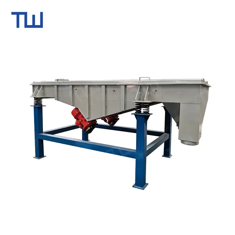 High Efficient Stainless Steel Linear vibrating screen Screening machine for sand processing