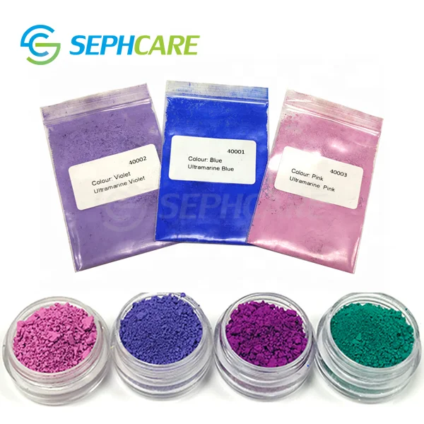 Sephcare Bulk Ultramarine Blue Inorganic Pigment CI 77007 Carbon Black Powder for makeup cosmetics