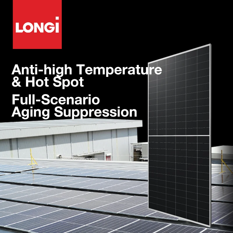 Longi solar Hi-MO 10 Высокоэффективная 2 0 панель солнечных батарей HPBC 650 Вт 645 640 635 солнечные модули