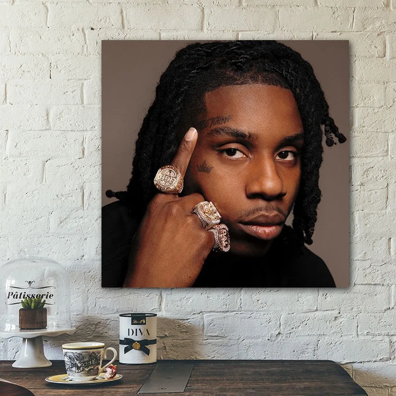BIGIMAGE Custom Rock Pop Street Star Poster Decorative HD Wall Painting frame Digital Printing Cardboard Kraft Paper Art Paper