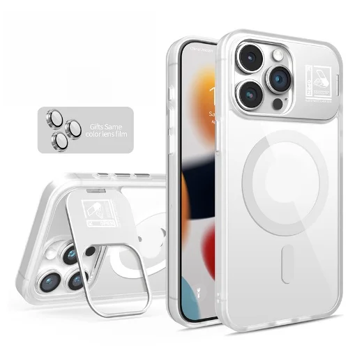 China suppliers 2 in 1 stand protective cover magnetic wallet phone cover silicone mobile phone card holder for Iphone