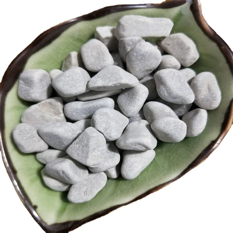 Small pebble natural texture landscape stone colored pebble custom pebble Mosaic tile