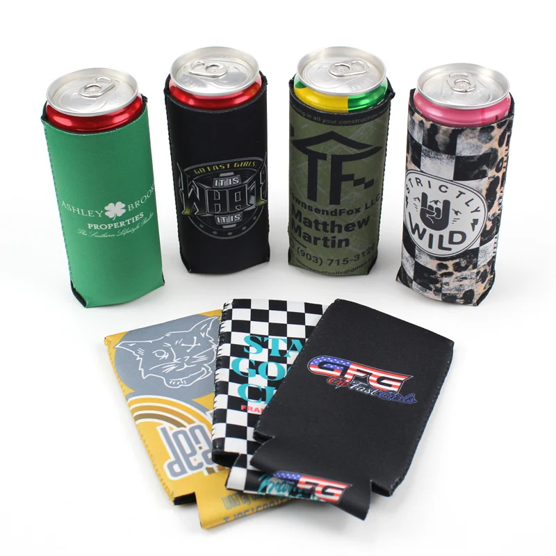 High quality Neoprene Beer can cooler cover sleeve with custom LOGO