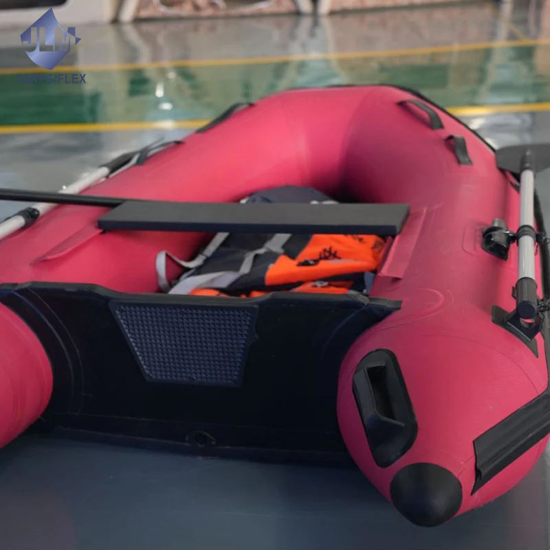 Latest style inflatable pvc hypalon boat inflatable boat 4567 people rescue sport speed fishing lure boat with motor customized