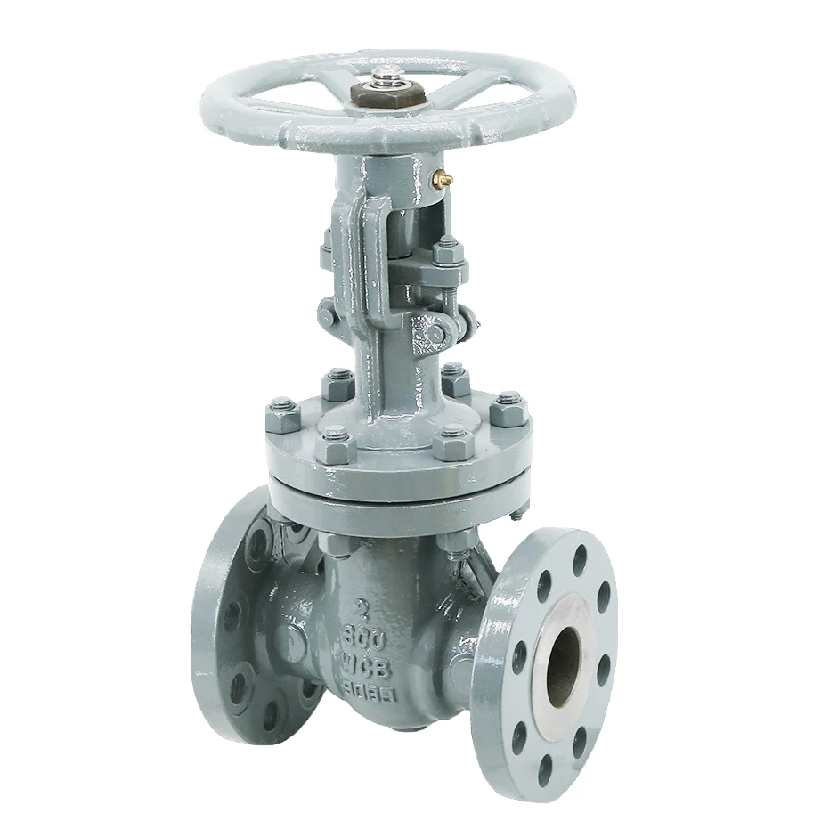 China Factory Direct Sales 150LB API Cast Steel Gate Valve For Water Steam Oil Manual Flange Gate Valve