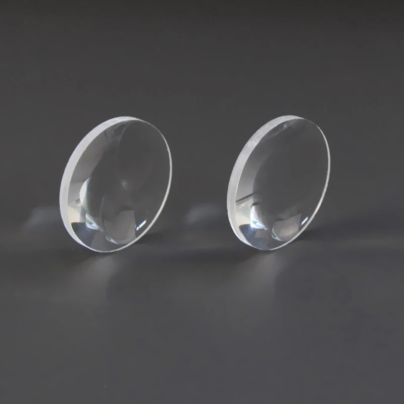 High precision k9/bk7 optical focusing lens  transparent clear polished glass optical plano convex lens