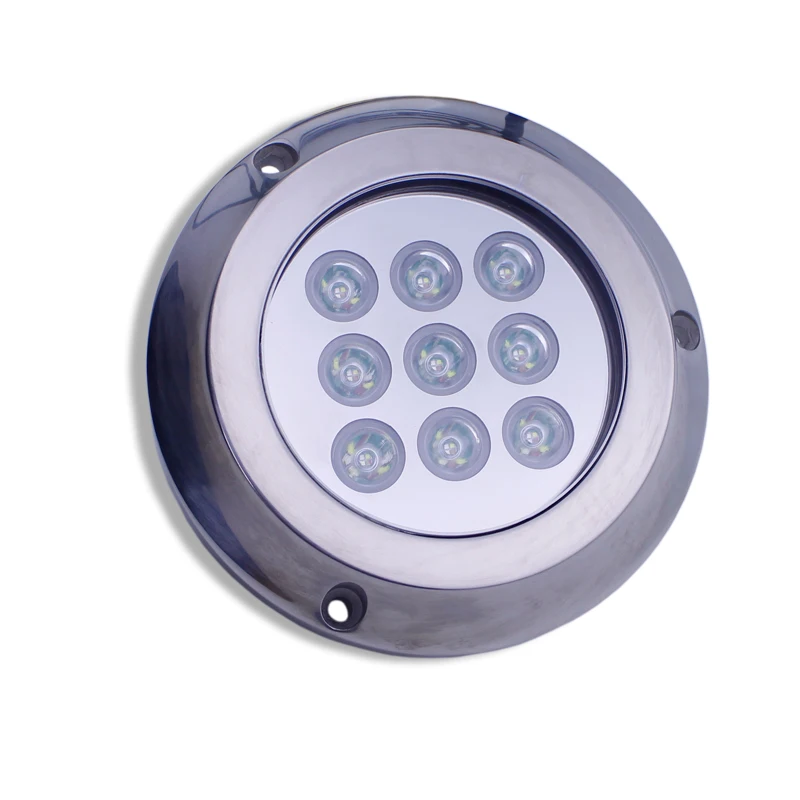 Boat Underwater Light IP68 Waterproof 12V 24V RGB Stainless Steel Marine Under Water Lights