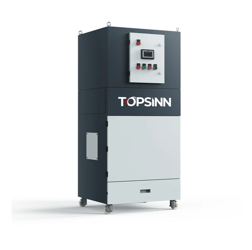 TODC-2M Good Dust Collector Price Laser Dust Collector for pipe tube cutting Fume Extractor