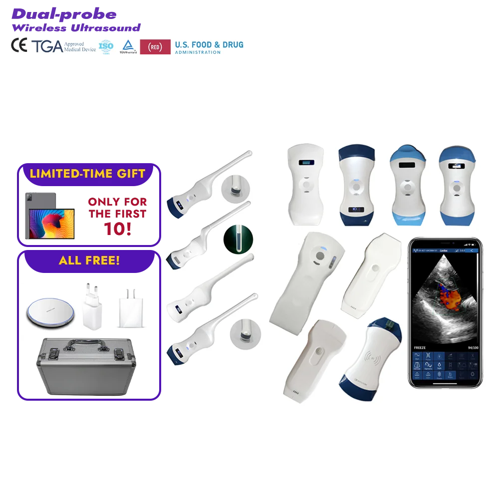 Suresult Portable Wireless Ultrasound Probe C10CT For Gynecology, Obstetrics And Urology