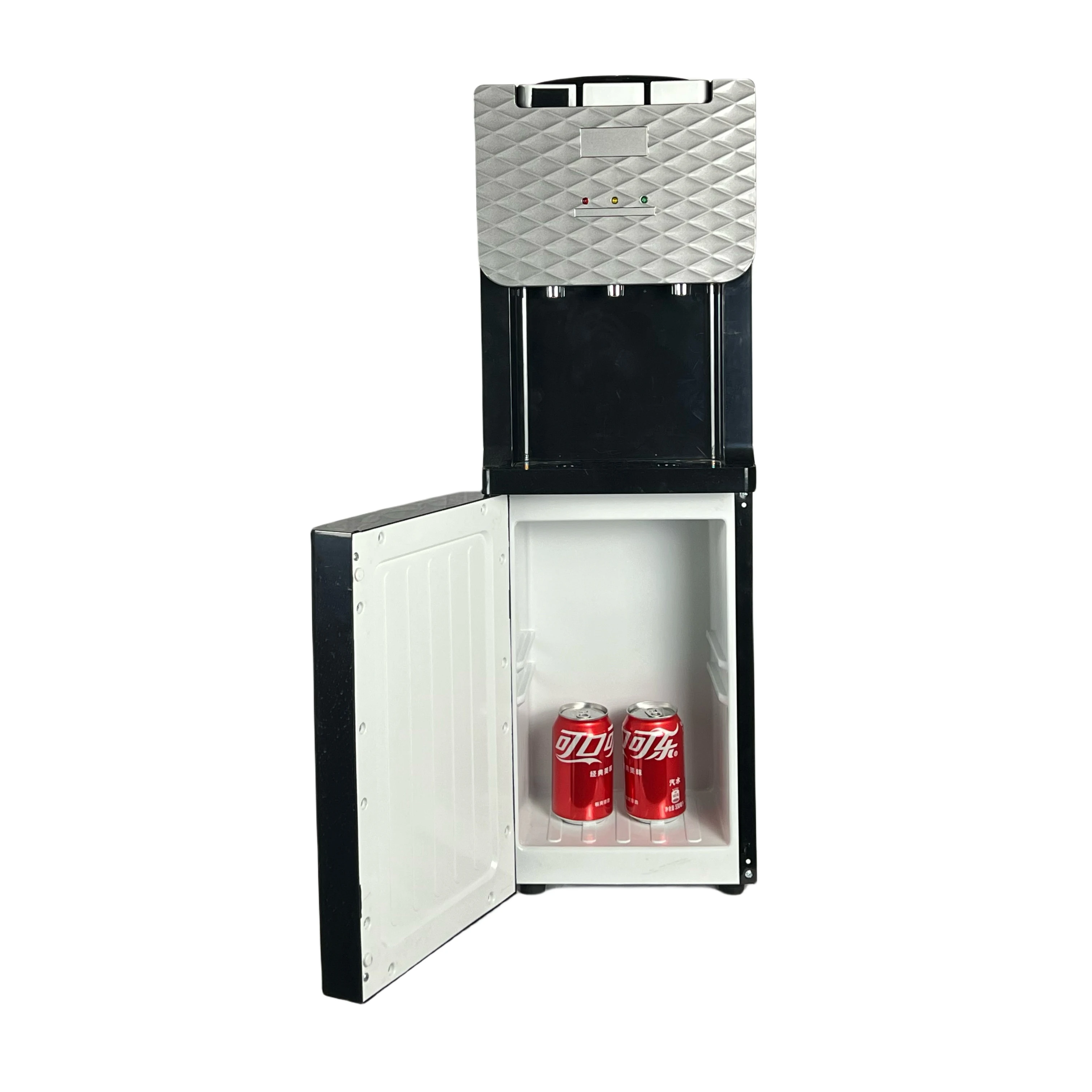 Small Electric Freestanding Water Dispenser Cooler Three water tap hot cold warm  drinking water machine compressor cooling