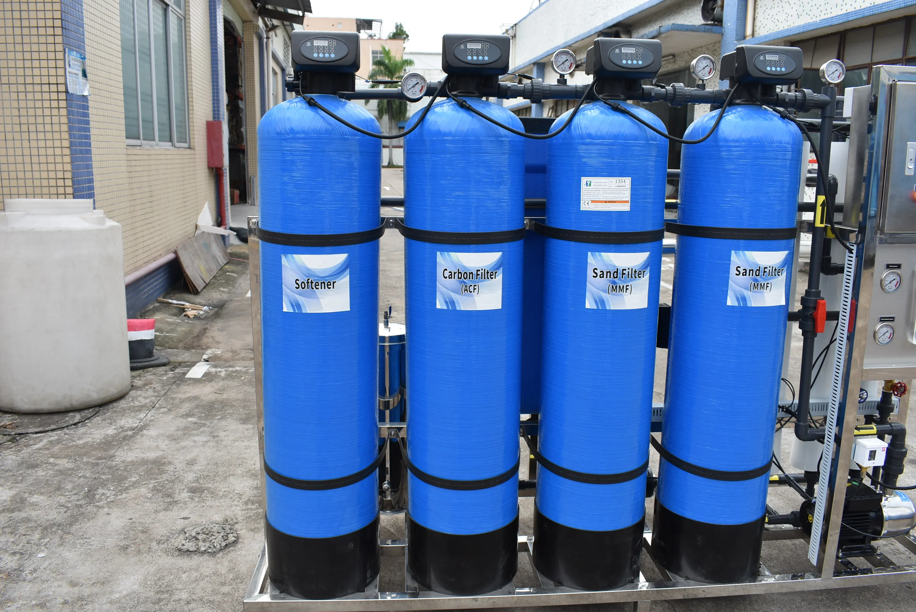 1000 liter per hour Reverse osmosis Filtre a  eau pour eau potable