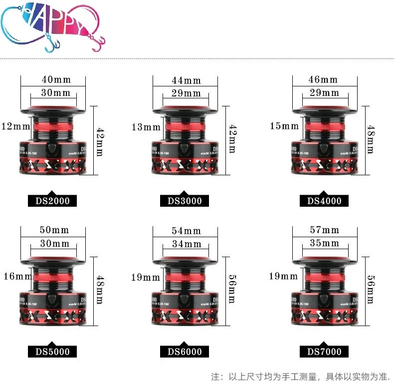 DEUKIO All Metal Spool 2+1bb 2000-7000 Series Carbon Fiber Fishing Reel System&Ultra Light CNC Aluminum Spool Spinning Reel