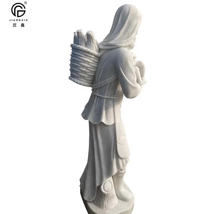 Best Selling Beautiful Statue Child Angel Elegant Women Carving Sculptures