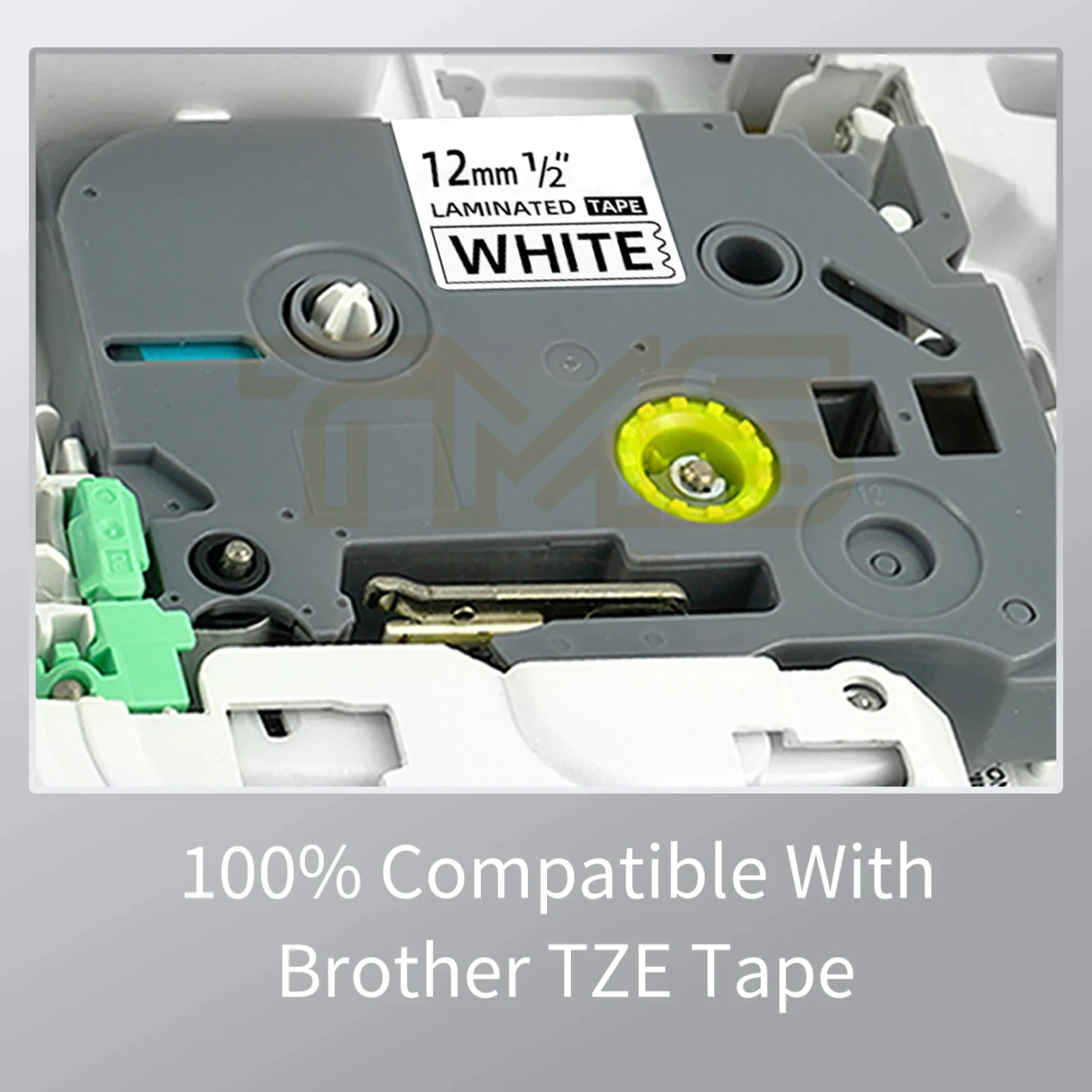TZe 651 Tze-651 24mm for Brother Label Tape PTE  1090 PT7600 2700 1650 2730 Label Tape Compatible Brother label tape Brother tz