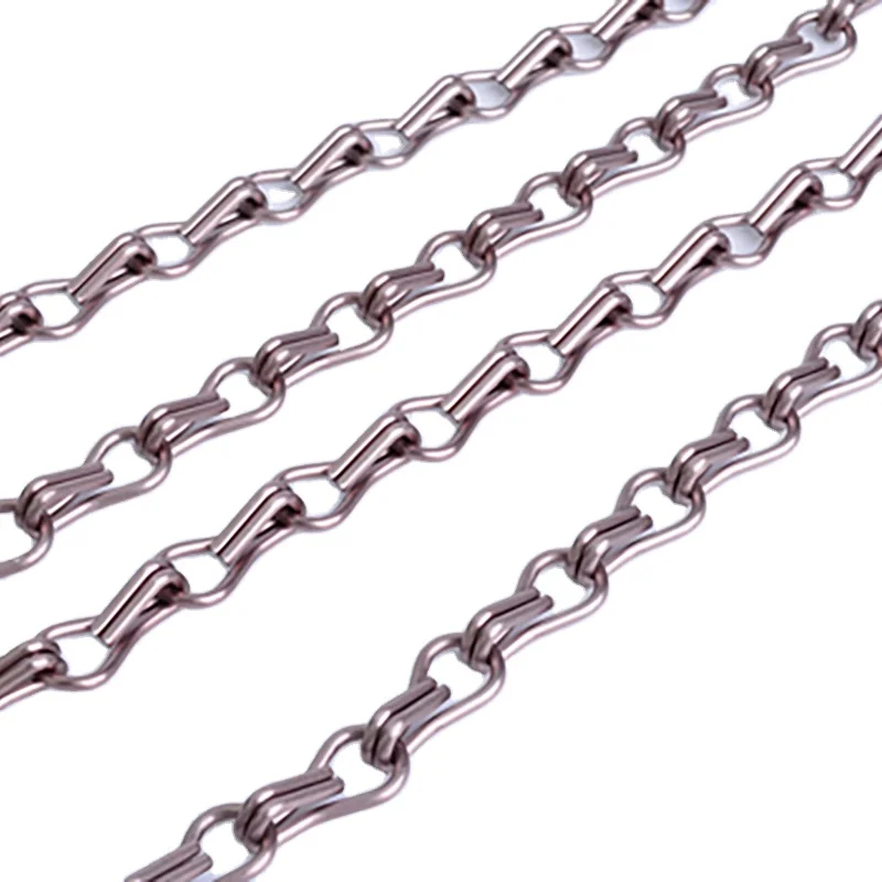 Silver China modern Light weight metal mesh curtain chain drapery fabric