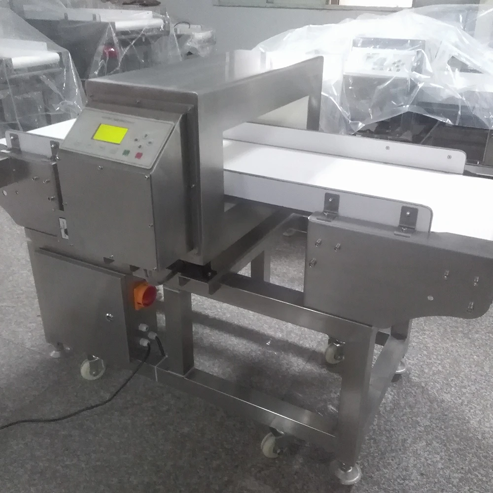 Metal detector for paste noodle chicken wings with buzzer lamp alarm