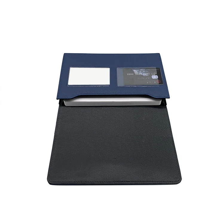 Custom Promotion Car Portofio Holder Business Gift Manual Document PU Leather Folder