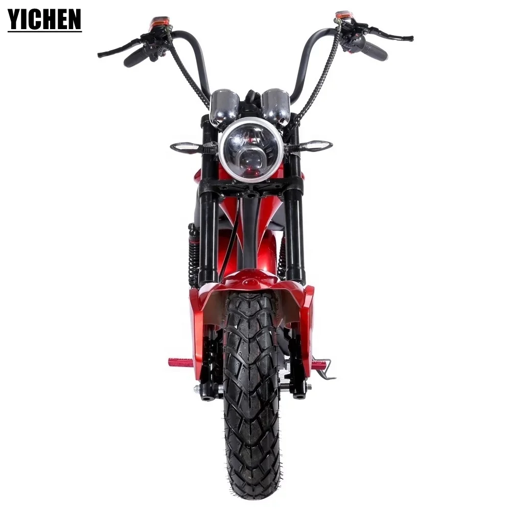 YICHEN EEC Moto Electrica De Carga Retro Coco City 3000w Superbike Motorcycle Fast Electric Scooter 1500w 60v 20Ah 2000w