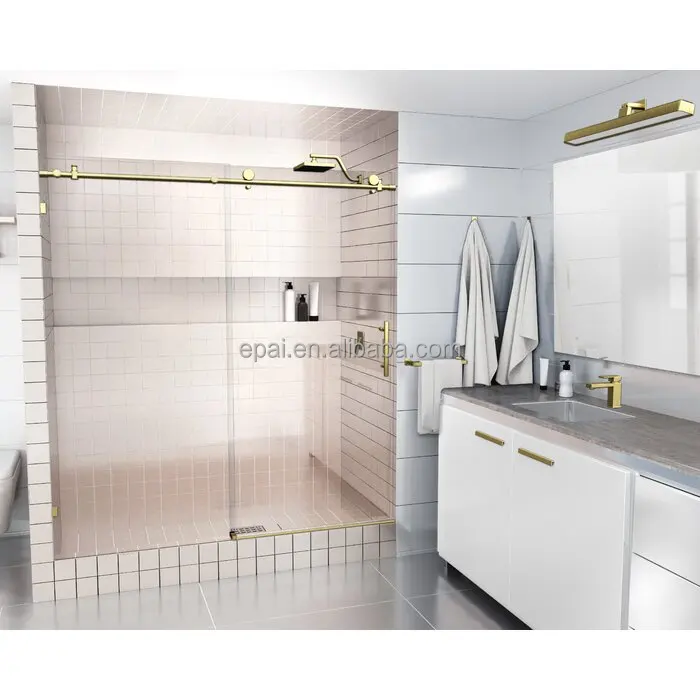 Beautiful and fashionable sliding shower cabins door accessories shower enclosure hardware