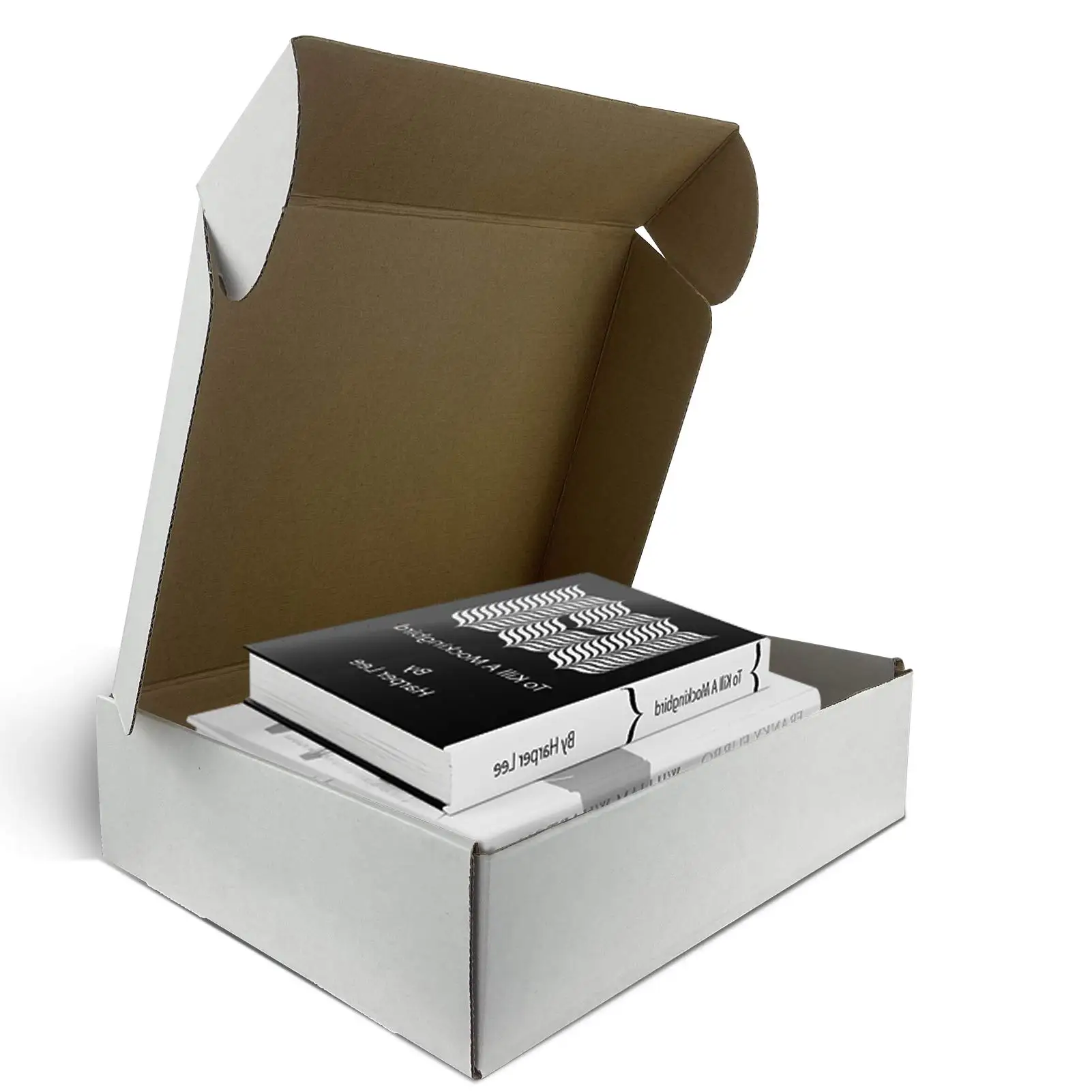 Hot Selling Recyclable Batch Turning Kraft Paper Corrugated Paper Box