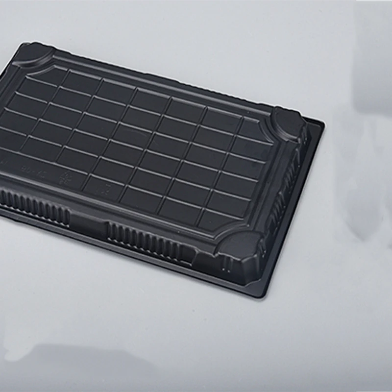 custom printing packaging food sushi boxes/plastic sushi blister trays containers