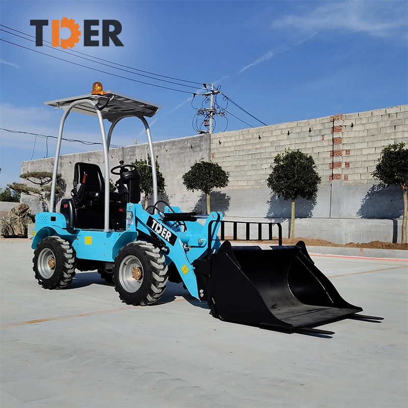 LiftSun New 0.5 Ton Battery Wheel Loader 500kg Small Mini Electric Front End Loader for Sale