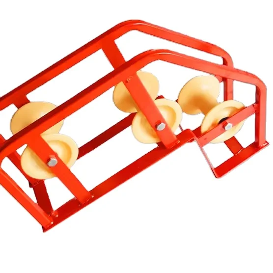 Тройной угловой ролик стальной кабельный направляющий ролик кабельный съемный ролик