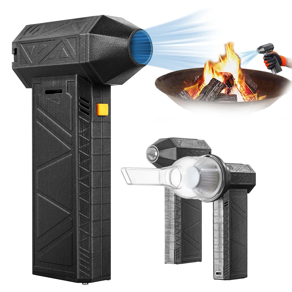 2024 new Portable Hand Held Turbo Violent Fan High-Speed Duct Fan Powerful mini cordless turbo jet blower for car drying