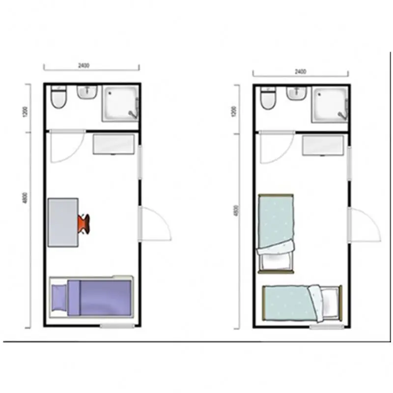 modular prefab house with low cost and fast instal sleep pod office