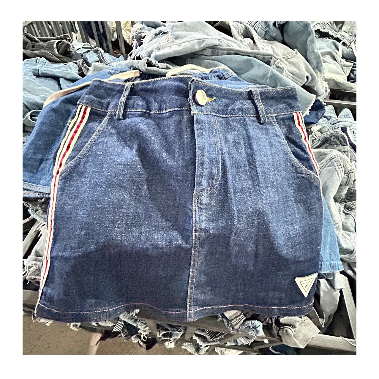 Factory Stylish Used Clothes Jean Shorts Girls Women Second Hand Clothing In Bales
