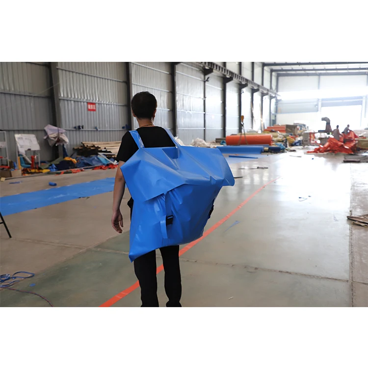 Hot selling customized PVC /TPU collapsible water sac liquid bag storage bladder tank with braces