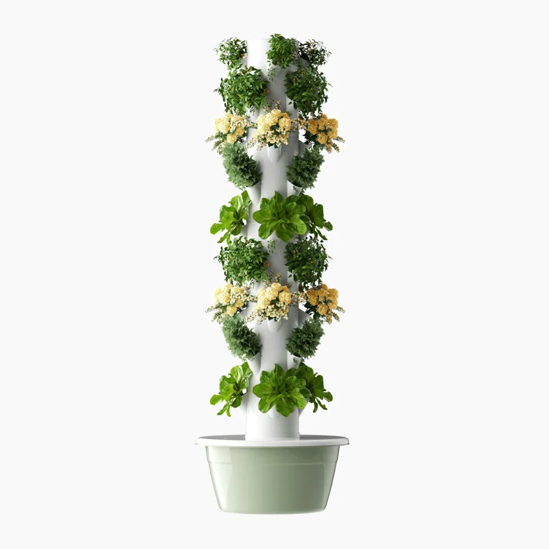 Hydroponics Growing System Indoor Vertical Plant Growing Tower 9 Layers Aeroponic Tower on Sale