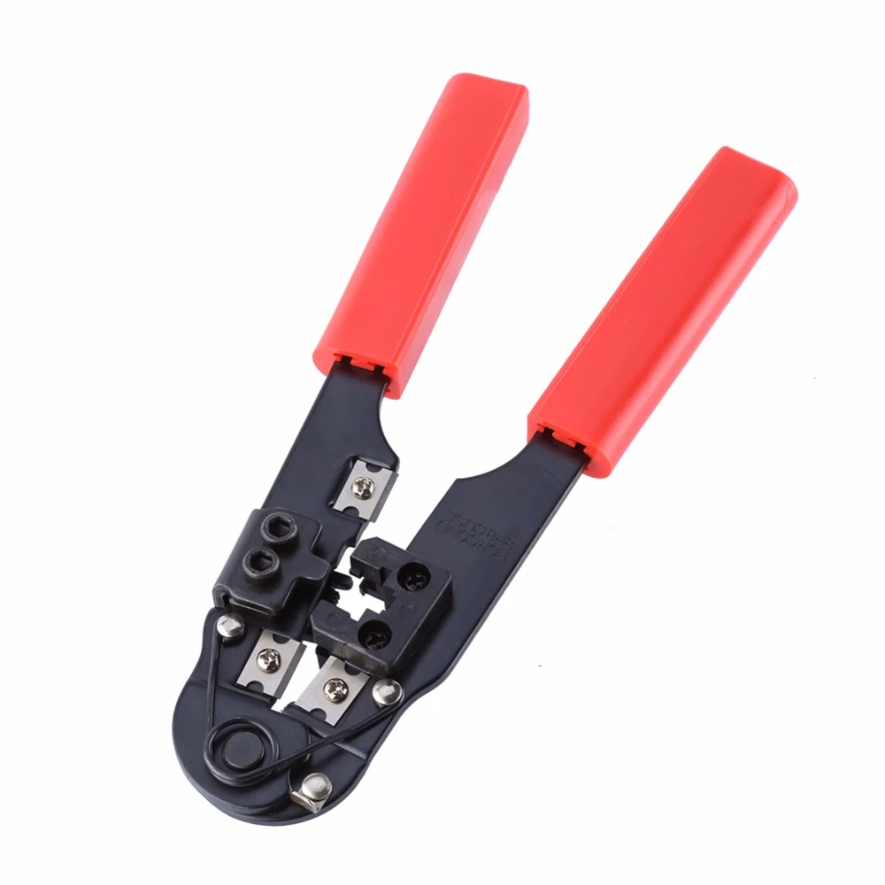 Network Cable Crimper Tool RJ45/8P8C Modular Plug Network LAN Crimping Wire Tool with ABS