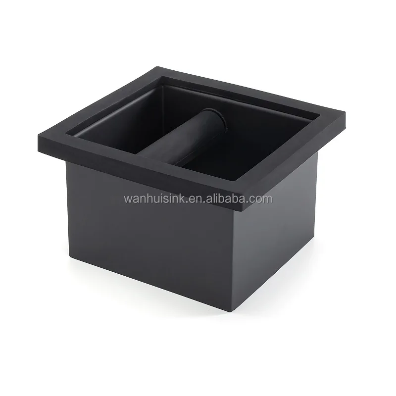 Barista tools coffee accessories tapered chute espresso grind box coffee ground knock box