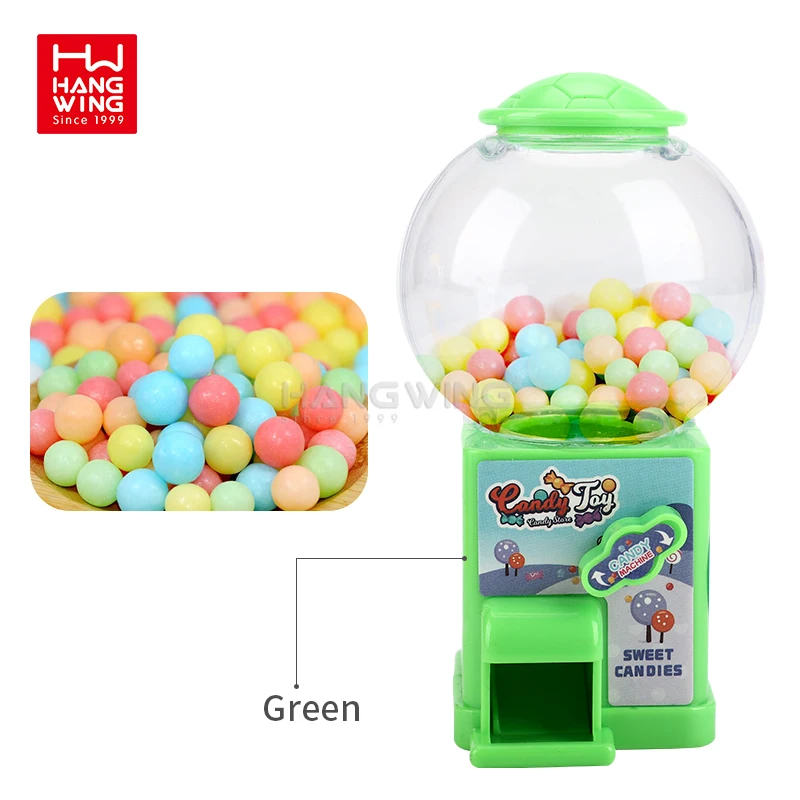 HW Mini Sweet Candy Vending Machine Jelly Bean Candy Toy Ball Gum Ball Dispenser Machine for Kids