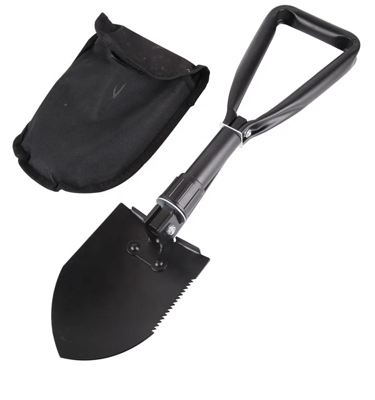 83037#Three Folding Small Size Camp Shovel Spade