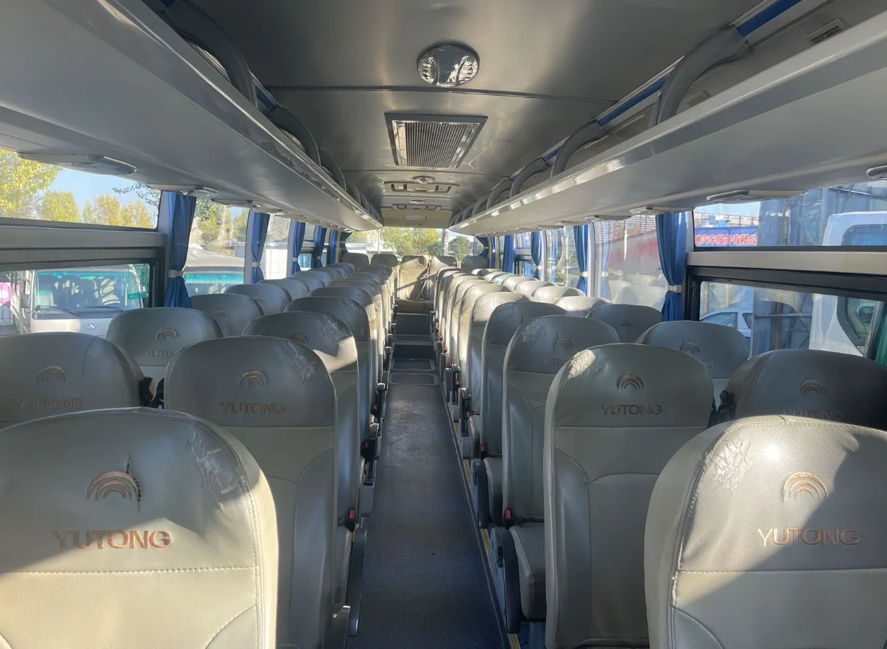 2014 Used 53+1+1 Yutong ZK6122 Euro IV 12 Meter Hajj Car Automatic Weichai 336 ENGINE Diesel Tourist City Bus School Use