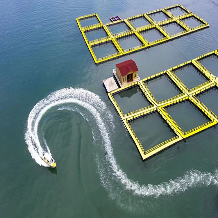 Оптовая продажа высокое качество Hdpe Рыбная клетка кронштейн для аквакультуры рыбоводство клетки