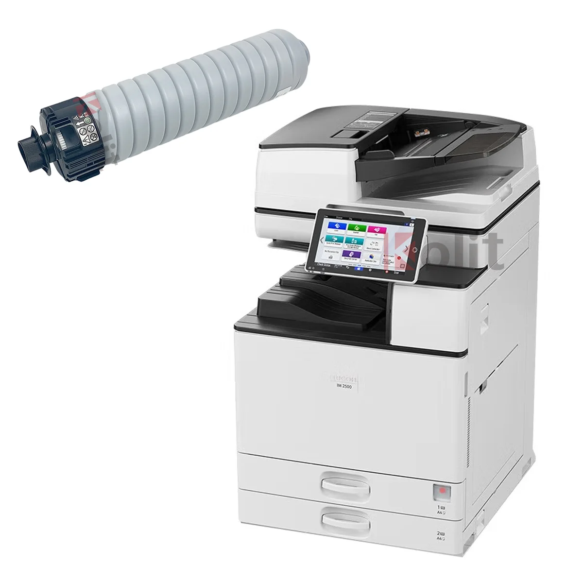 Новое поступление черно-белый Ricoh IM3000 Многофункциональный копировальный аппарат A3 лазерный принтер для